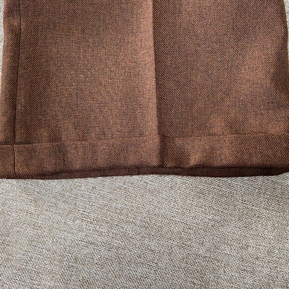 Tony Blake Pleated Dress Pants Men's 38 Brown High Rise Business Office - Picture 7 of 14